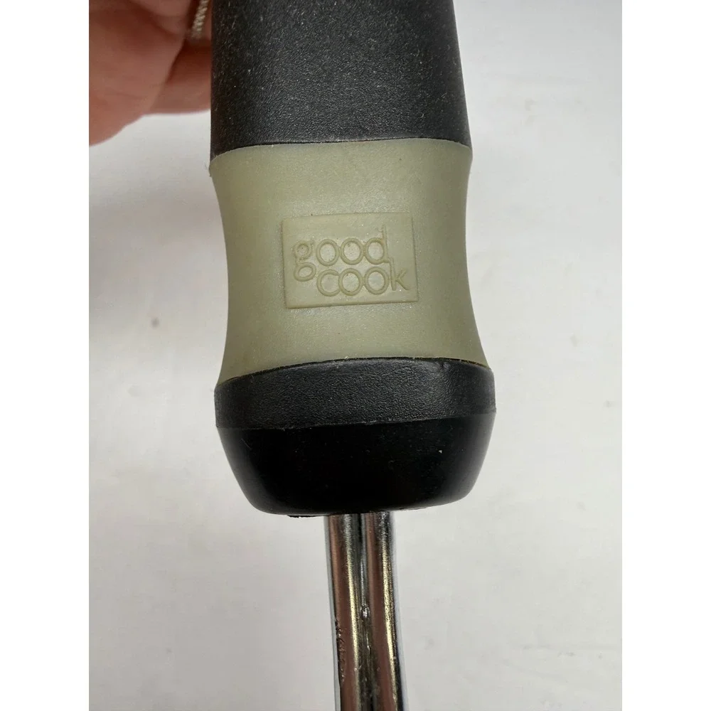Good Cook Spider Strainer Stainless Steel Wire Skimmer Soft Grip Handle Black